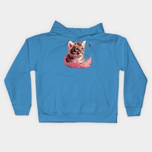 cute tiger Kids Hoodie